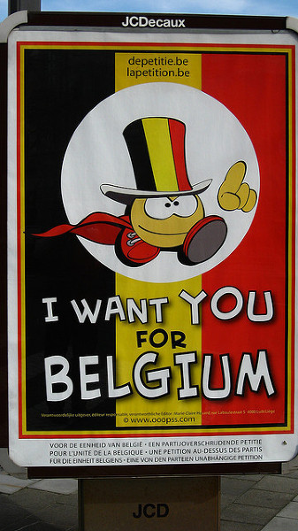 I want you for Belgium