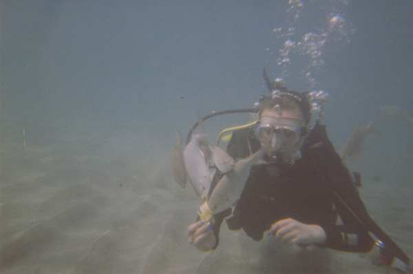 Pod wodą:)
