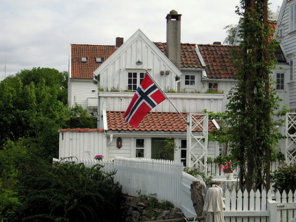 Flaga, jeden z najważniejszych dla Norwegów symboli