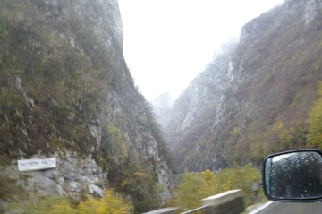 Wszystkie drogi na Bałkanach są wspaniałe widokowo.