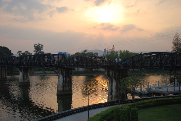 Kanchanaburii - Most na rzece Kwai.