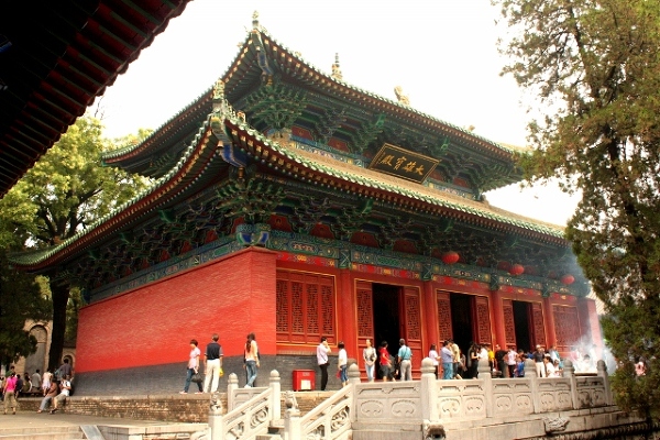 Azja, Chiny, Świątynia Shaolin
