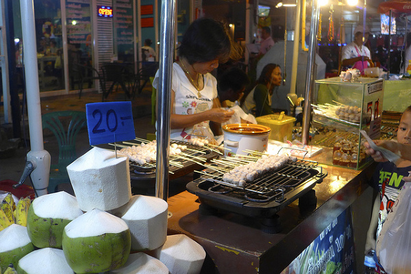 Nocny market w Krabi