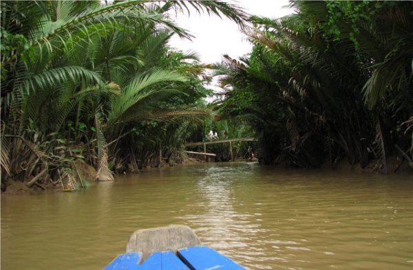 Nastrojowe kanały delty Mekongu