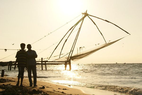 Chińskie sieci rybackie