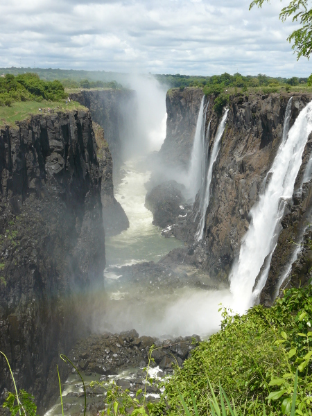 Victoria Falls w porze suchej
