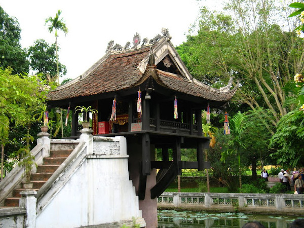Pagoda Na Jednej Nodze - jeden z symboli Hanoi