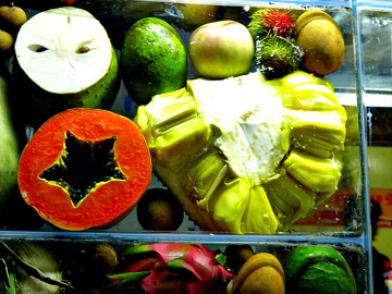 KUCHNIA. Khmerskie owoce. 