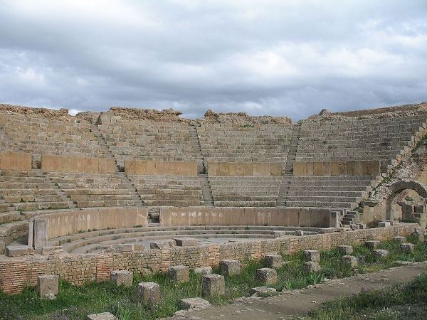 Amfiteatr, Timgad, Algieria