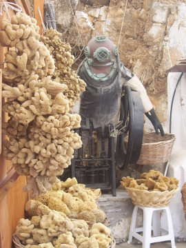 Symi słynie z poławiaczy gąbek