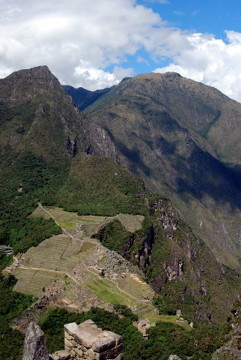 Widok z Wayna Picchu