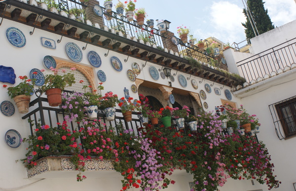 Cordoba - piękne patio, jedno z najbardziej charakterystycznych miejsc w mieście.