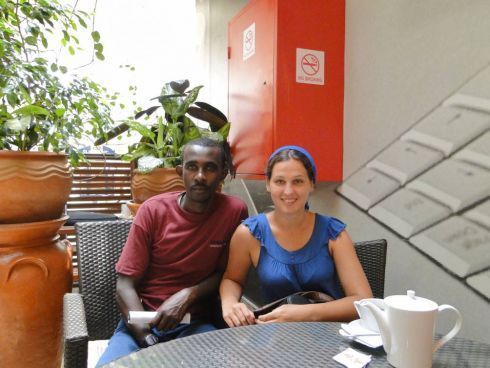 Joanna i Pascal – rwandyjski znajomy