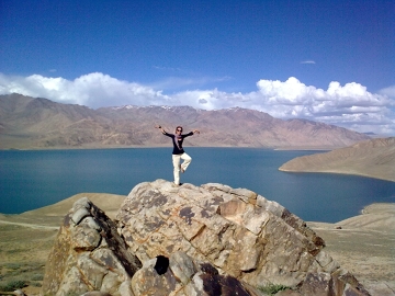 Zielone Jezioro. Pamir. Tadżykistan