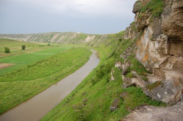 Orhei Vechi - przełom rzeki Răut
