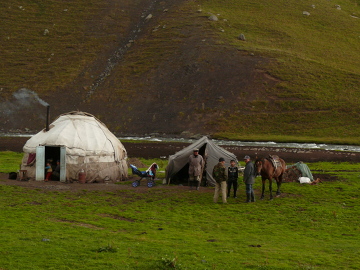 Okolice Issyk - Kul. Kirgistan