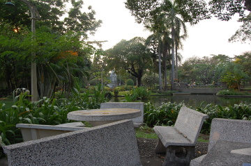 Park w centrum Bangkoku
