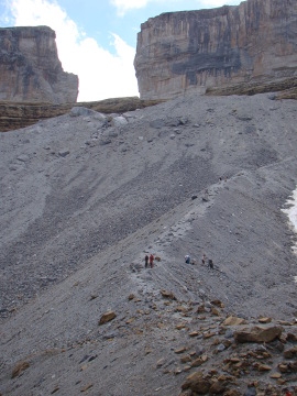 Breche du Roland. Granica hiszpańsko-francuska