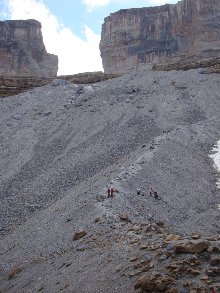 Breche du Roland. Granica hiszpańsko-francuska