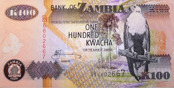 Zambijska waluta Kwacha