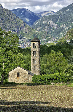 Kościół Santa Coloma.